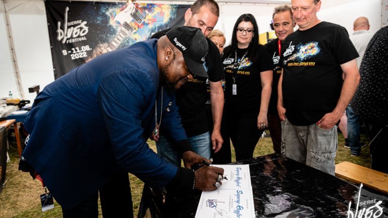 Sugaray Rayford @ Sierre Blues Festival, Sierre (VS), Switzerland, .11.06.2022. (c) Christophe Losberger